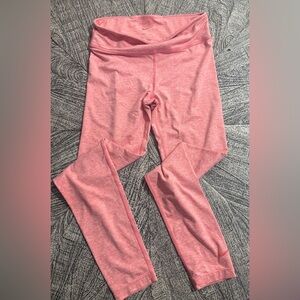 Nike Kids Heathered Pink Leggings
